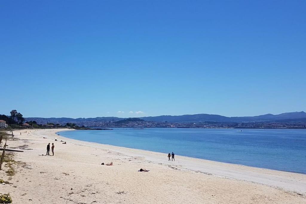 Ideal En Primeira Linea De Playa By Cabana Rentals Cangas do Morrazo Ngoại thất bức ảnh